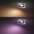 HUE Spot Centura incastrat LED 350lm BT RGB GU10 Patrat Aluminiu - 929003047601 - 8719514338807 - 871951433880700